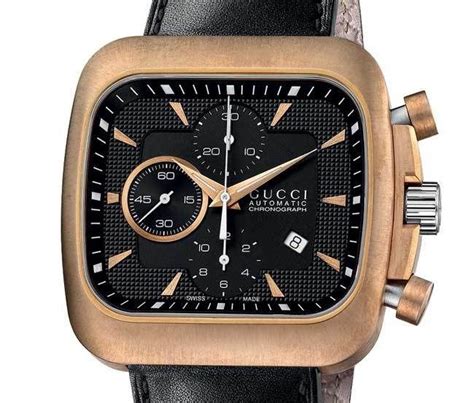 gorologio gucci bronzo|gucci chrono watches.